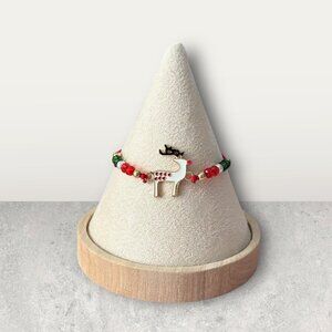 Deer Christmas Adjustable Bracelet
